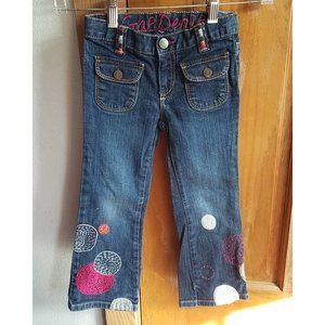 Girls Toddler Gap Denim Jeans w- Embroidery